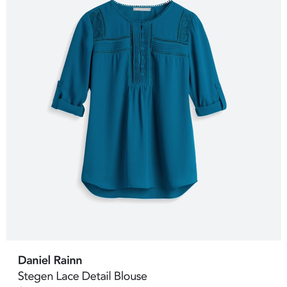Stegen Lace detail blouse